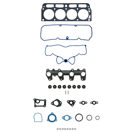 Fel-Pro Gm-Trk 1342.2L4 Cyl.Eng00-02 Vin 5 Head Gasket Set, Hs9170Pt-2 HS9170PT-2